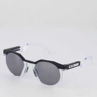 Óculos de Sol Oakley HSTN Matte Preto e Branco em Oferta na Shopee