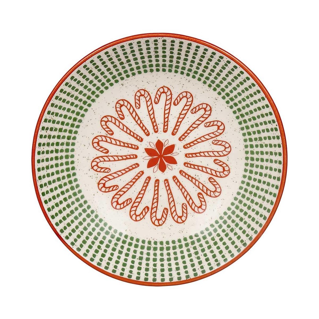 Prato Fundo 20,5 cm Oxford Malabarismo Natalino em Oferta na Shopee