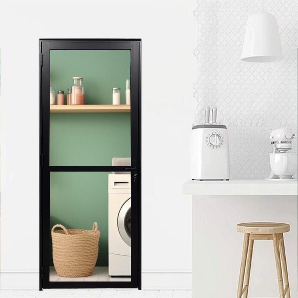 Porta Visione de Alumínio Linha Veneza 210x70  Abertura Esquerda Esquerda em Oferta na Shopee