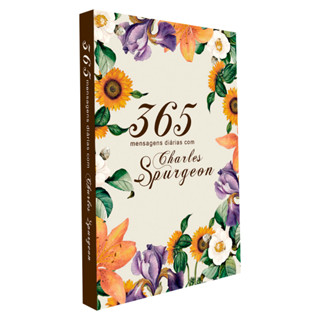 Devocional 365 Mensagens Diárias com Charles Spurgeon | Flores do Campo em Oferta na Shopee