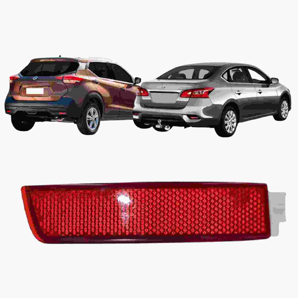 Refletor Parachoque Traseiro Sentra 14/2019 Kicks 2017/2021 Lado Direito