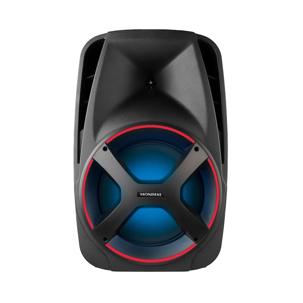 Caixa Amplificada Connect Power II, Mondial, Preto/Vermelho, 550W RMS, Bivolt – CM-550