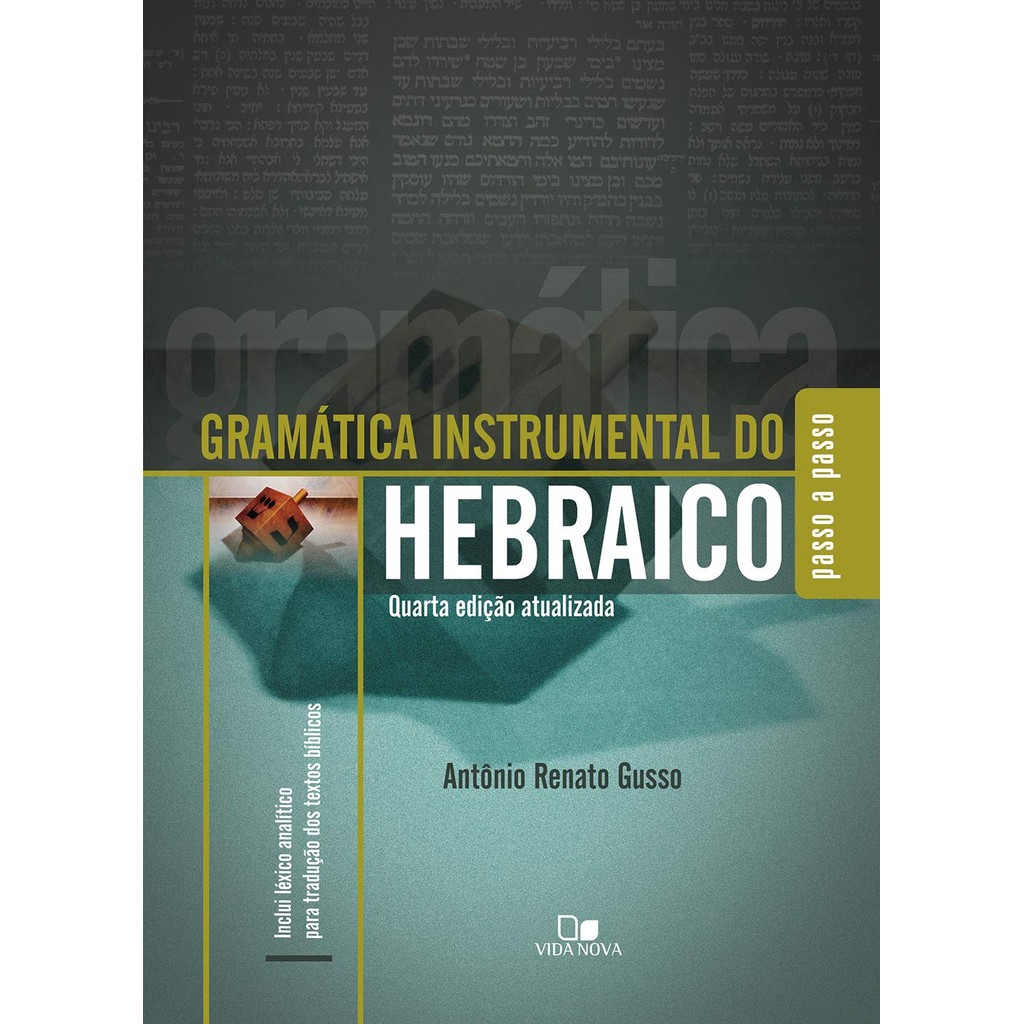 Gramática Instrumental do Hebraico | 4ª Ed | Antonio Renato Gusso em Oferta na Shopee