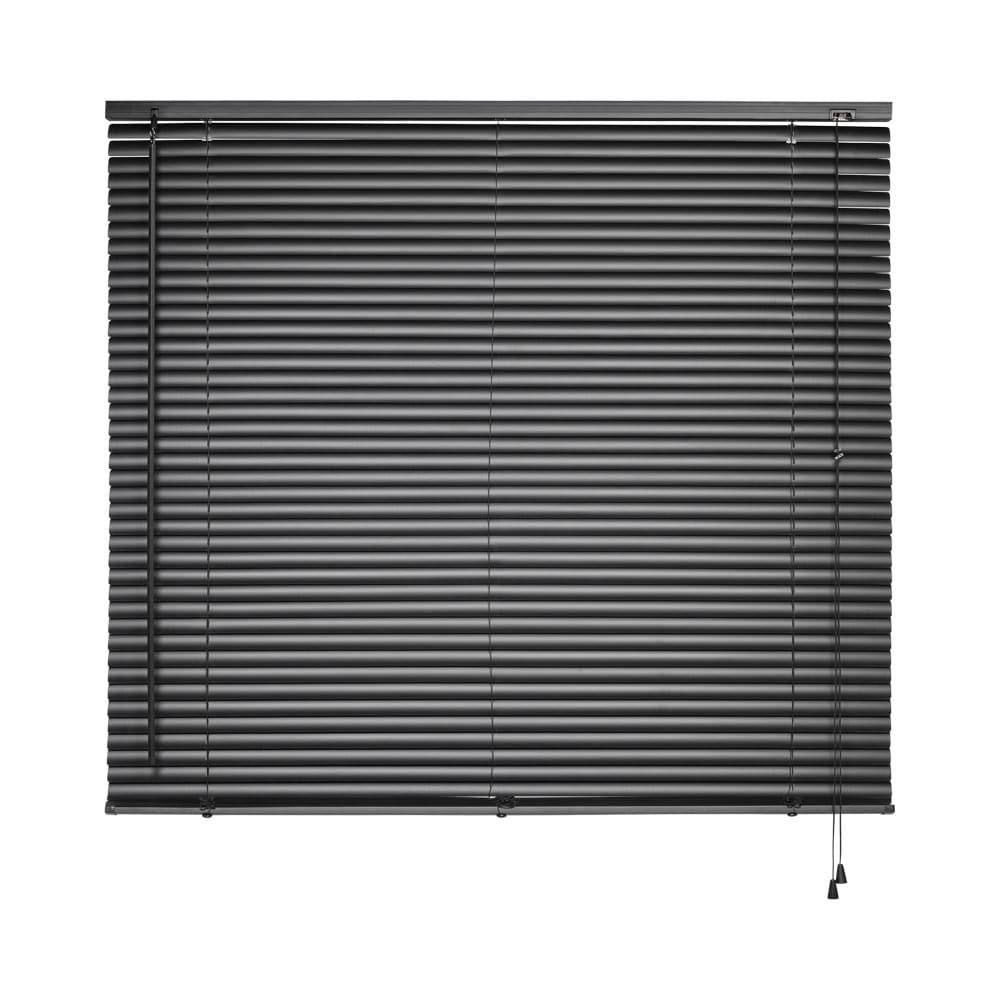 Persiana Pvc Horizontal Atlas Primafer 120x130cm Preto - Home & Living
