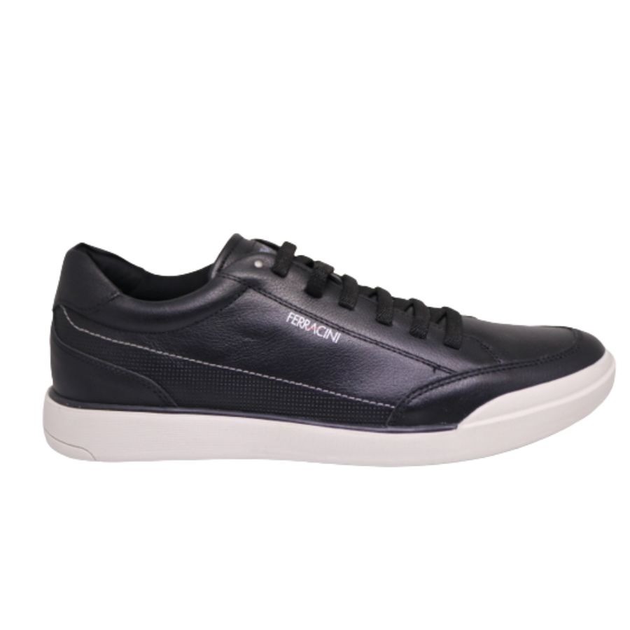 SAPATO MASCULINO FERRACINI STAR 1056 E PRETO/BRANCO