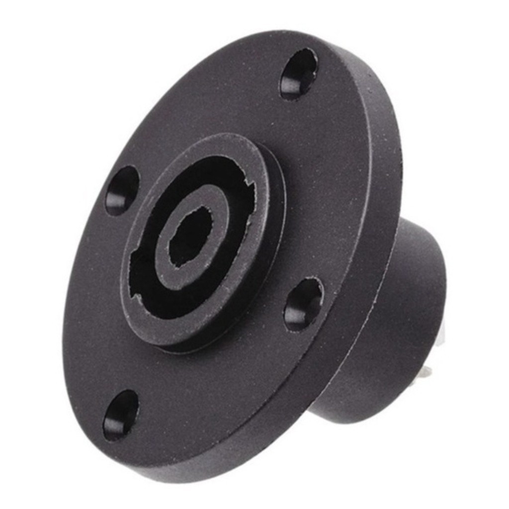 Conector Speakon Femea 4 Polos Painel em Oferta na Shopee