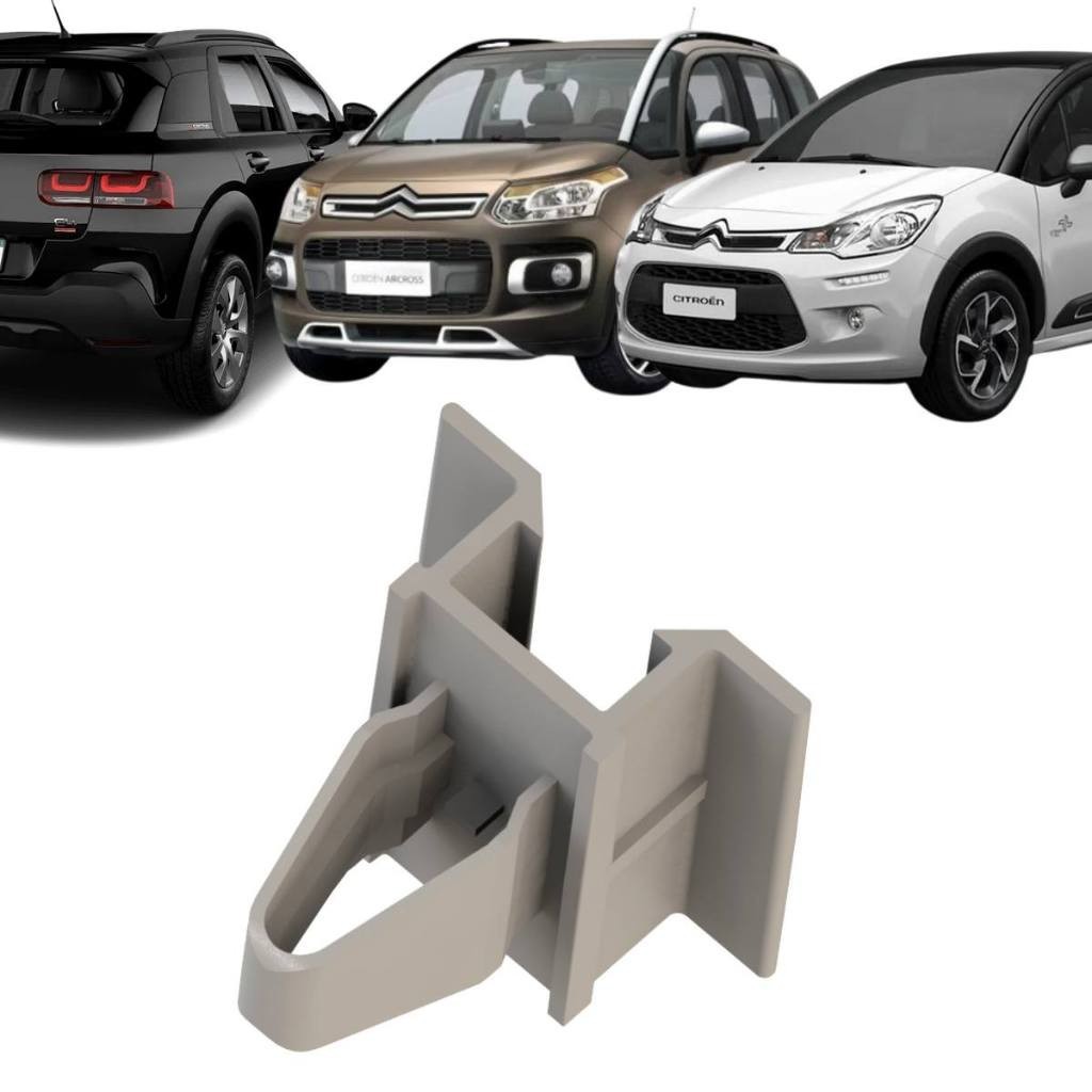 (10 Peças) Presilhas Soleira Interna Porta Citroen C3 C5 Ds3