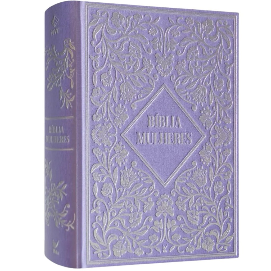 Bíblia Sagrada Mulheres | Viviane Martinello | NVT | Espaço para Anotações | Capa Vintage Roxa em Oferta na Shopee