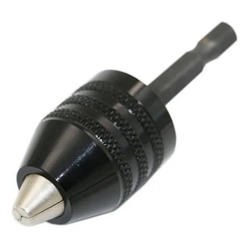 Mini Mandril Abertura de 8mm Adaptador para Parafusadeira e Furadeira Encaixe 1/4 (6mm)