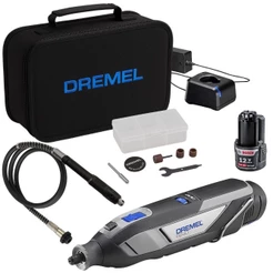 Retifica Dremel 8240 12V Bivolt Bolsa e 5 Acessórios com Eixo Flexível EVALD