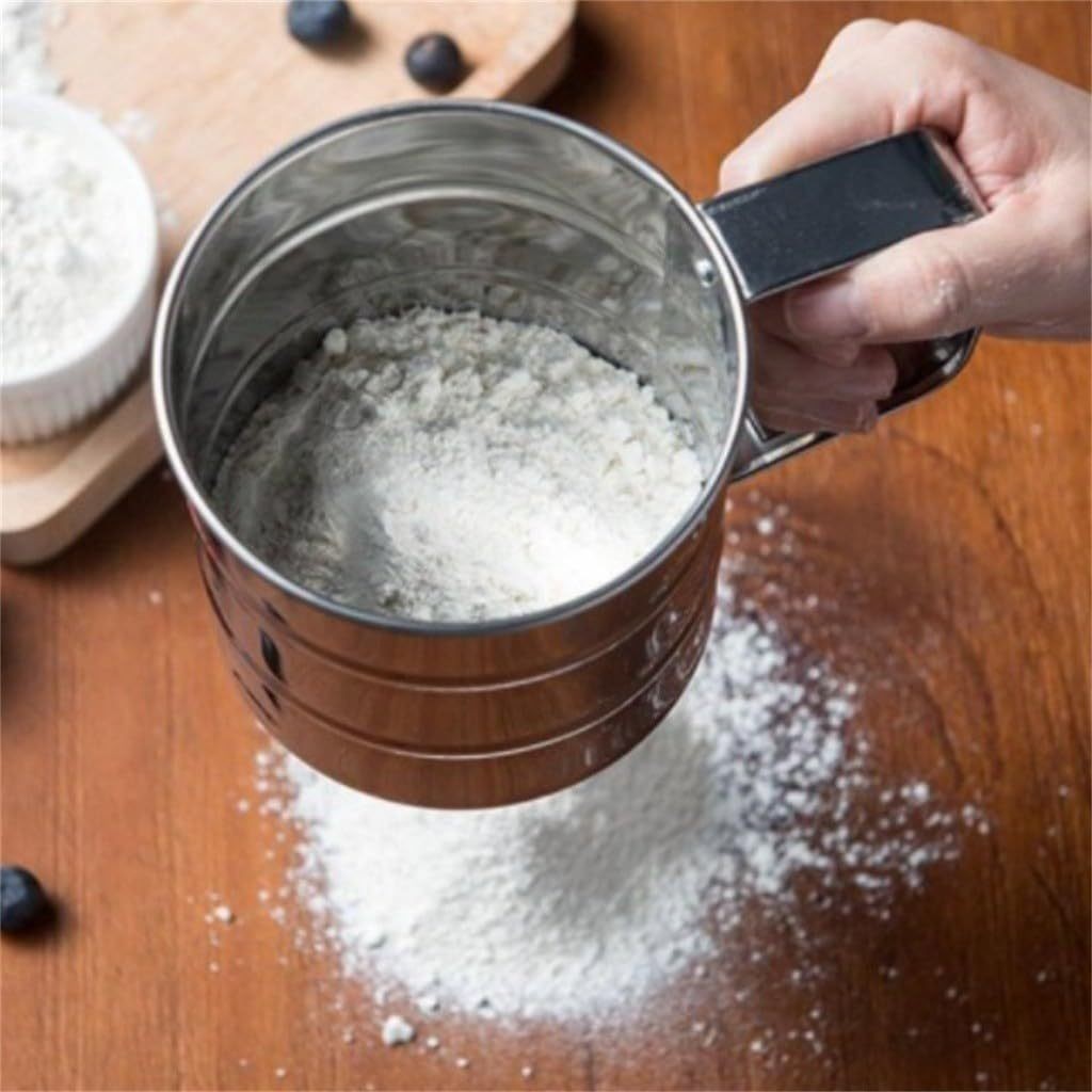 Tapioqueira Peneira Polvilhadora 250g Inox –  Para Tapioca, Açúcar, Chocolate, Café e Confeitaria