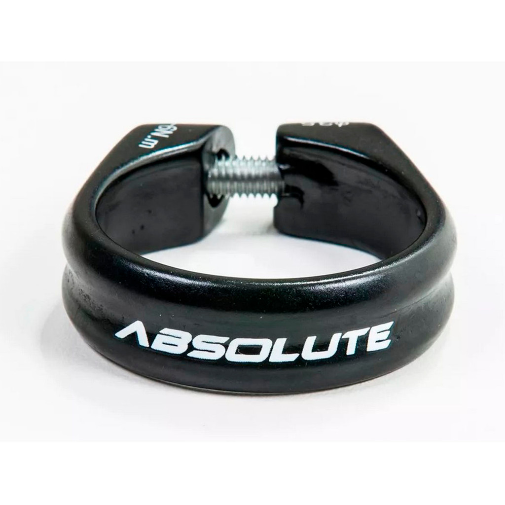 ABRAÇADEIRA DE SELIM ABSOLUTE AT-161 31.8MM P/ CANOTE 27.2
