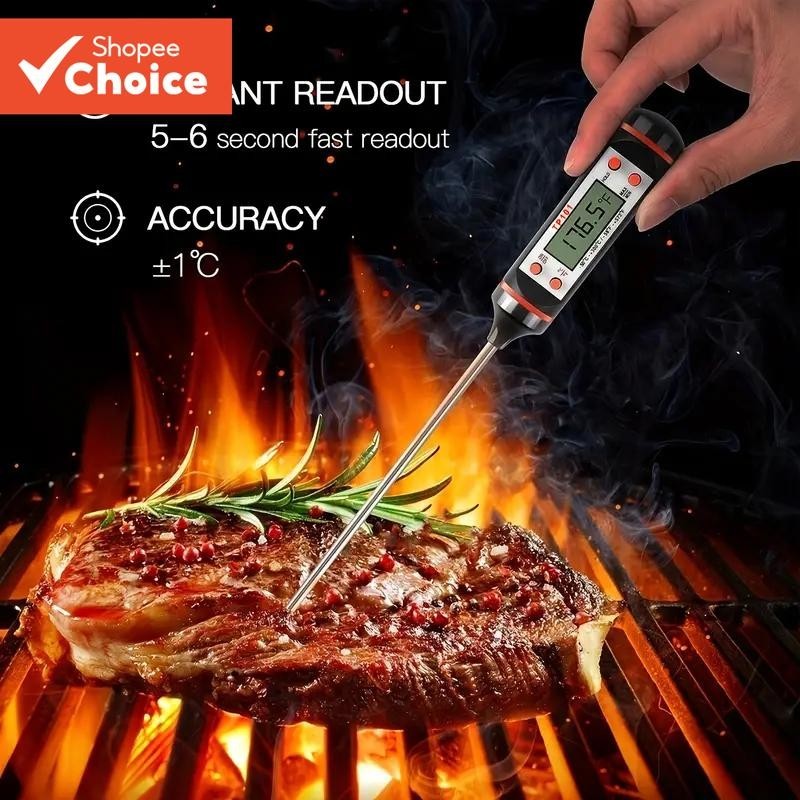 1pc T Imperador met er Medidor Ferramenta Novo Termômetro De Carne Cozinha Digital Cozinhar Sonda Alimentos Eletrônico C
