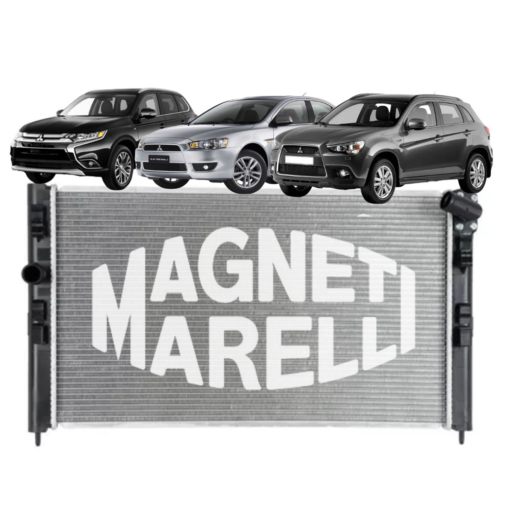 Imagem RADIADOR MAGNETI MARELLI ASX LANCER OUTLANDER 2.0 2015 2017 2020 (RMM1349MI)