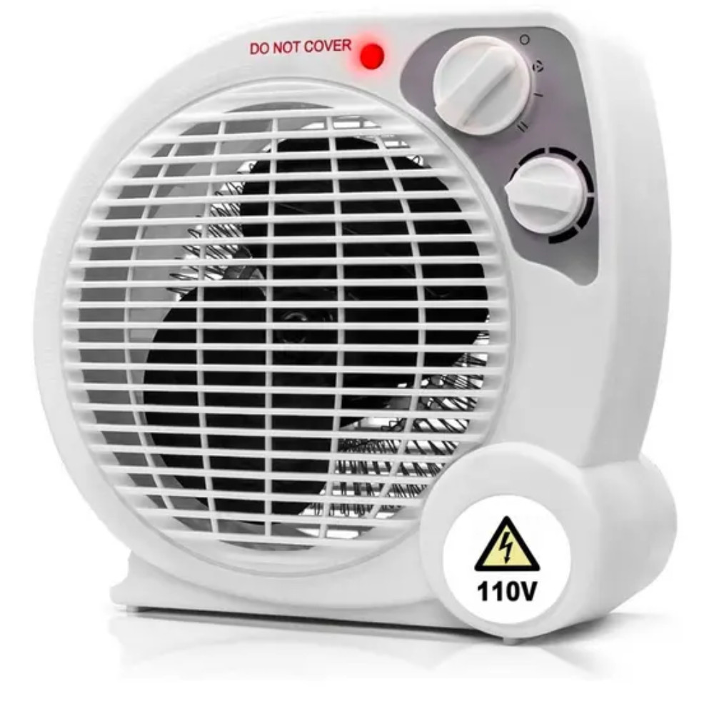 Aquecedor Elétrico Portátil Temperatura 1500W 127V Branco em Oferta na Shopee