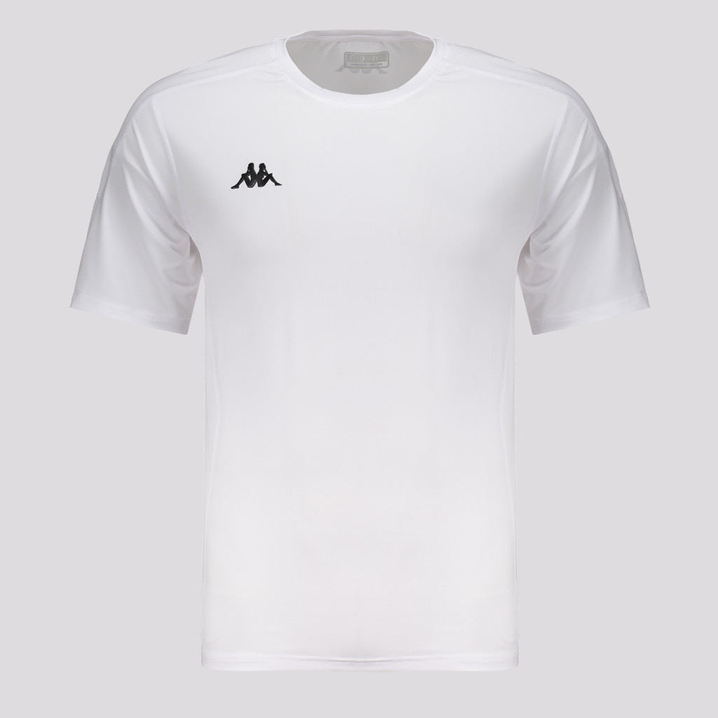 Camisa Kappa Tully Branca em Oferta na Shopee