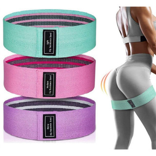 Kit 3 Faixas Elásticas Para Treino Hip Mini Bands – Ideal Para Academia, Exercício, Pilat…