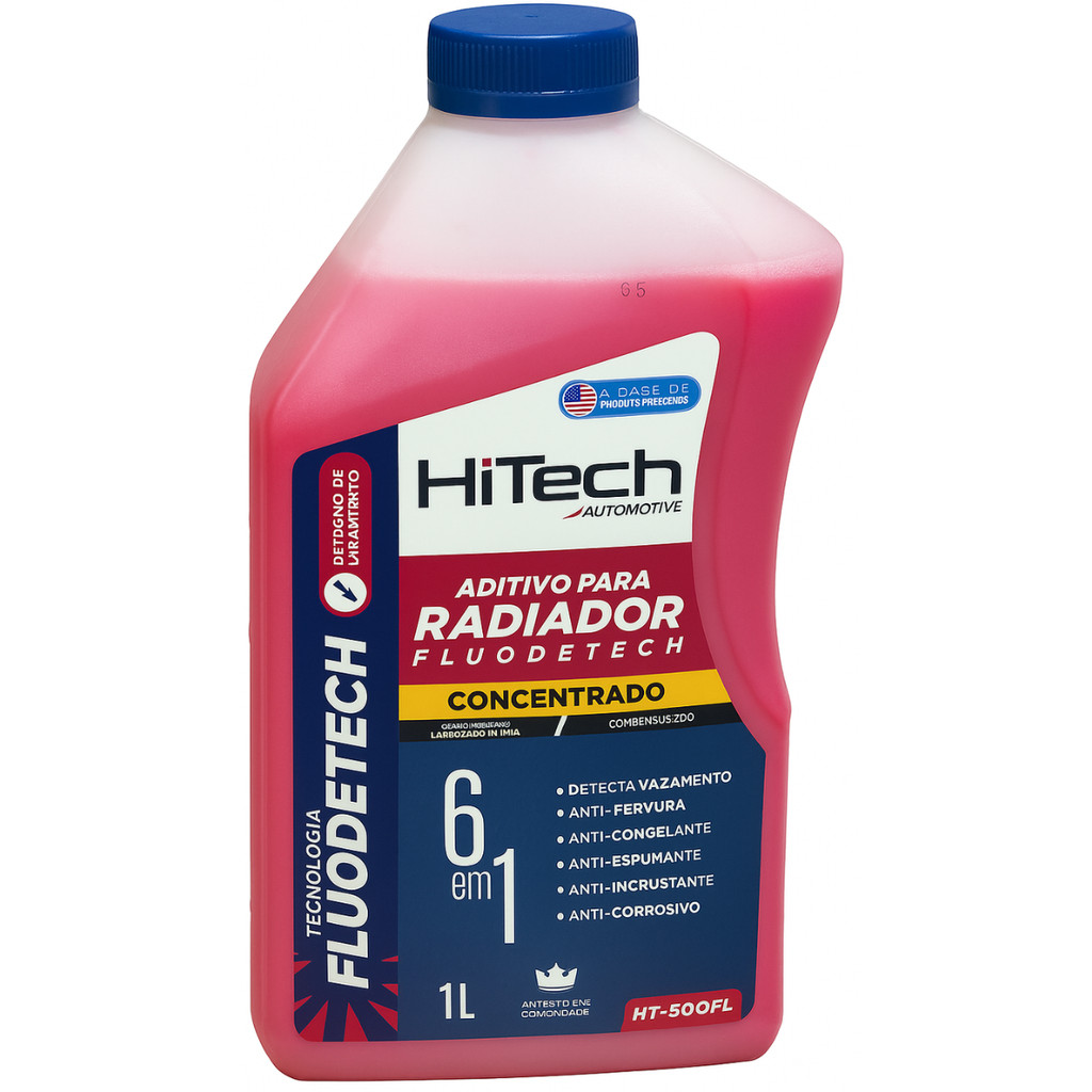 Aditivo Para Radiador Concentrado Fluodetech - HT-5000FL em Oferta na Shopee