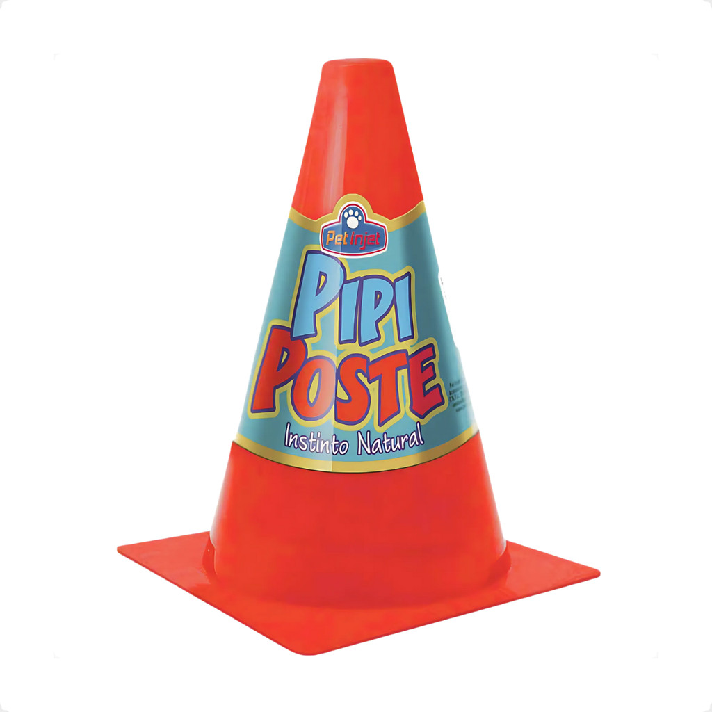 Pipi Poste Educador Raças Pequenas Pet Injet - Pequeno - Vermelho