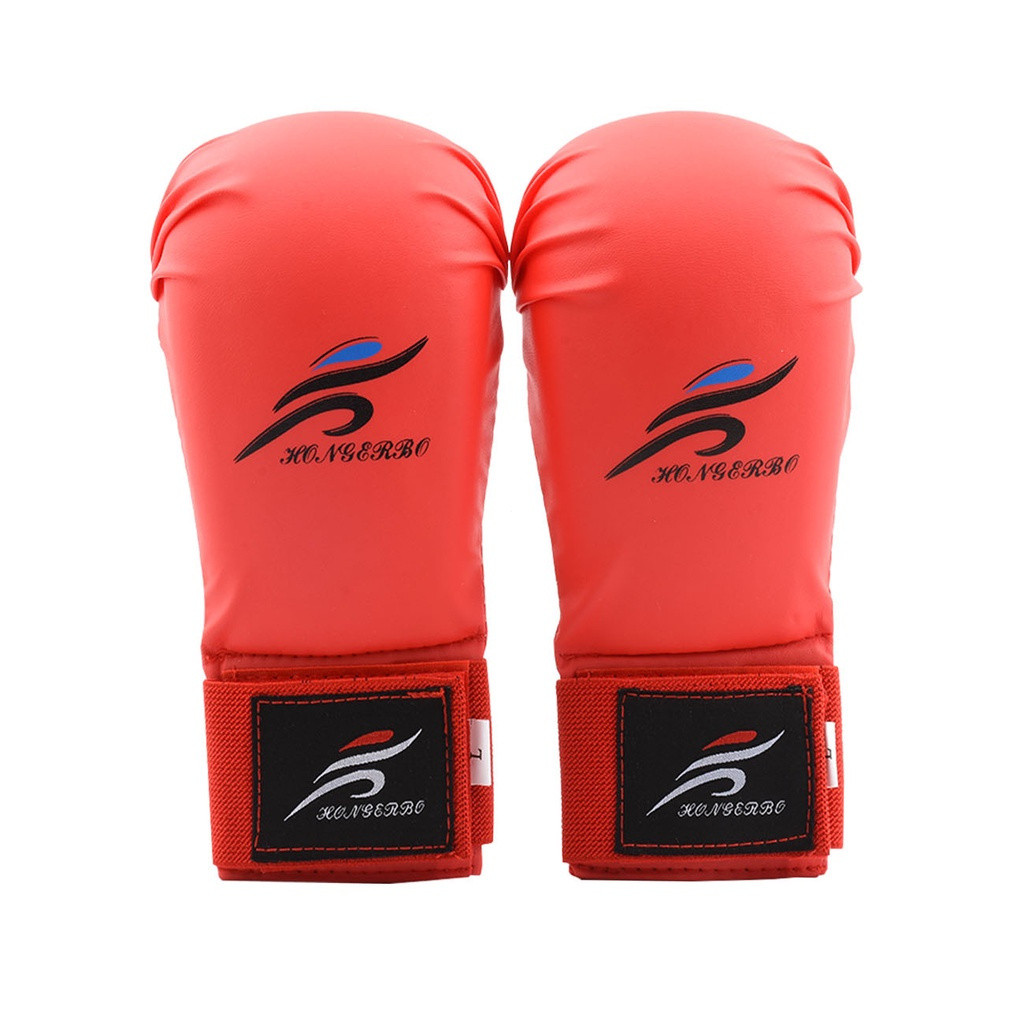 Luvas De Karate Para Crianças Adultas Sanda Boxe Protetor De Mãos Equipamento De Proteção Equipamentos
