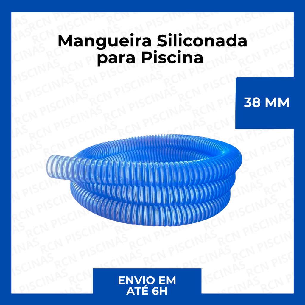Mangueira Flexível Flutuante Siliconada 5 Metros Para Limpeza de Piscinas em Oferta na Shopee