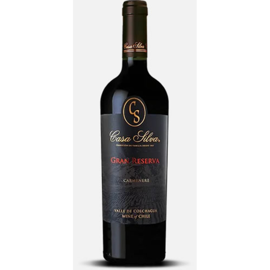 VINHO CHILE CASA SILVA GRAN RESERVA CARMENERE 750ML