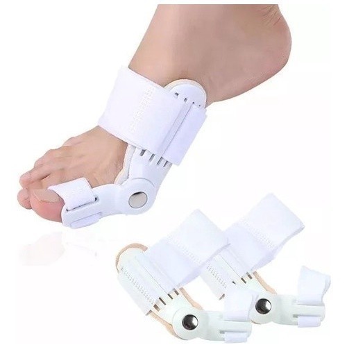 2 Corretor Joanetes Ortopédico Articulado Protetor Corrige Dedo Palmilha