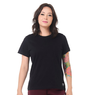 Camiseta Basica Feminina Knulu em Oferta na Shopee