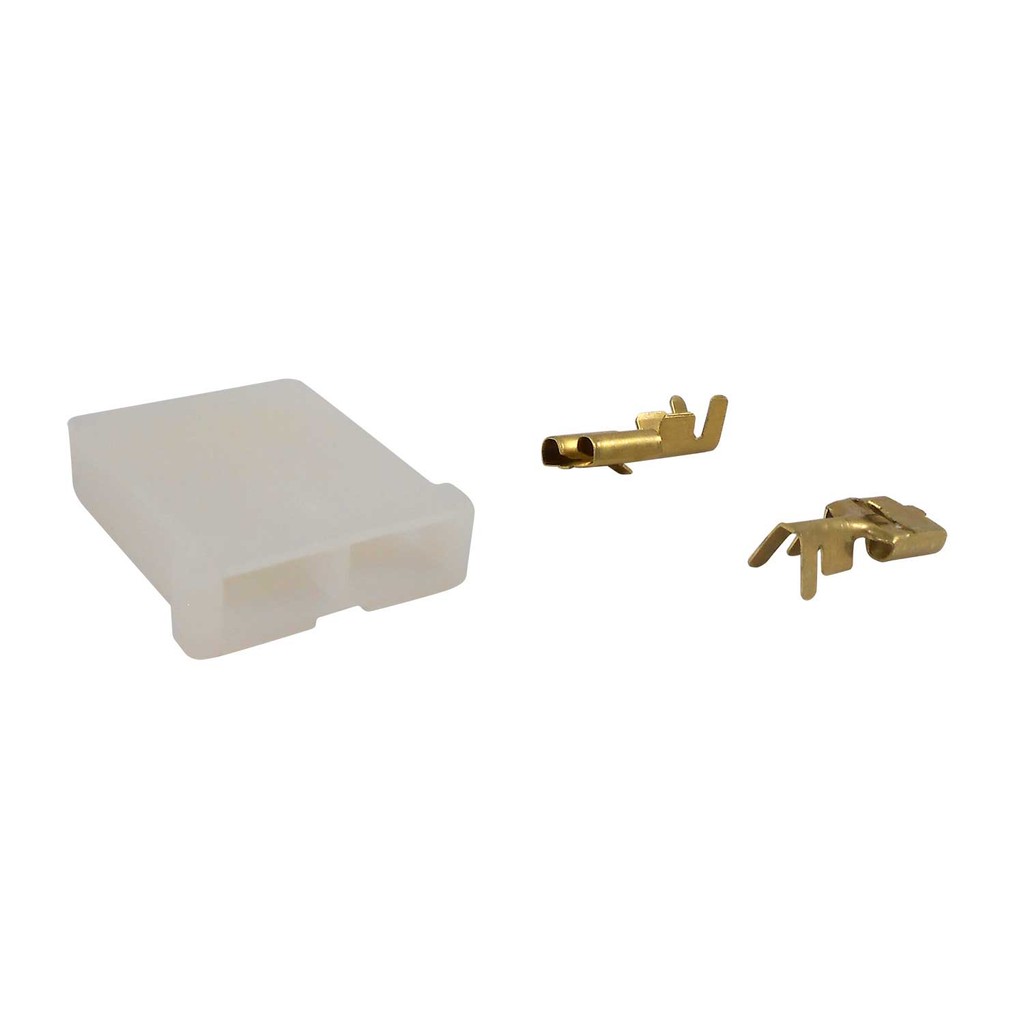 Conector 2 Vias ETE4765 Eletroventilador Santana - Cód.7252