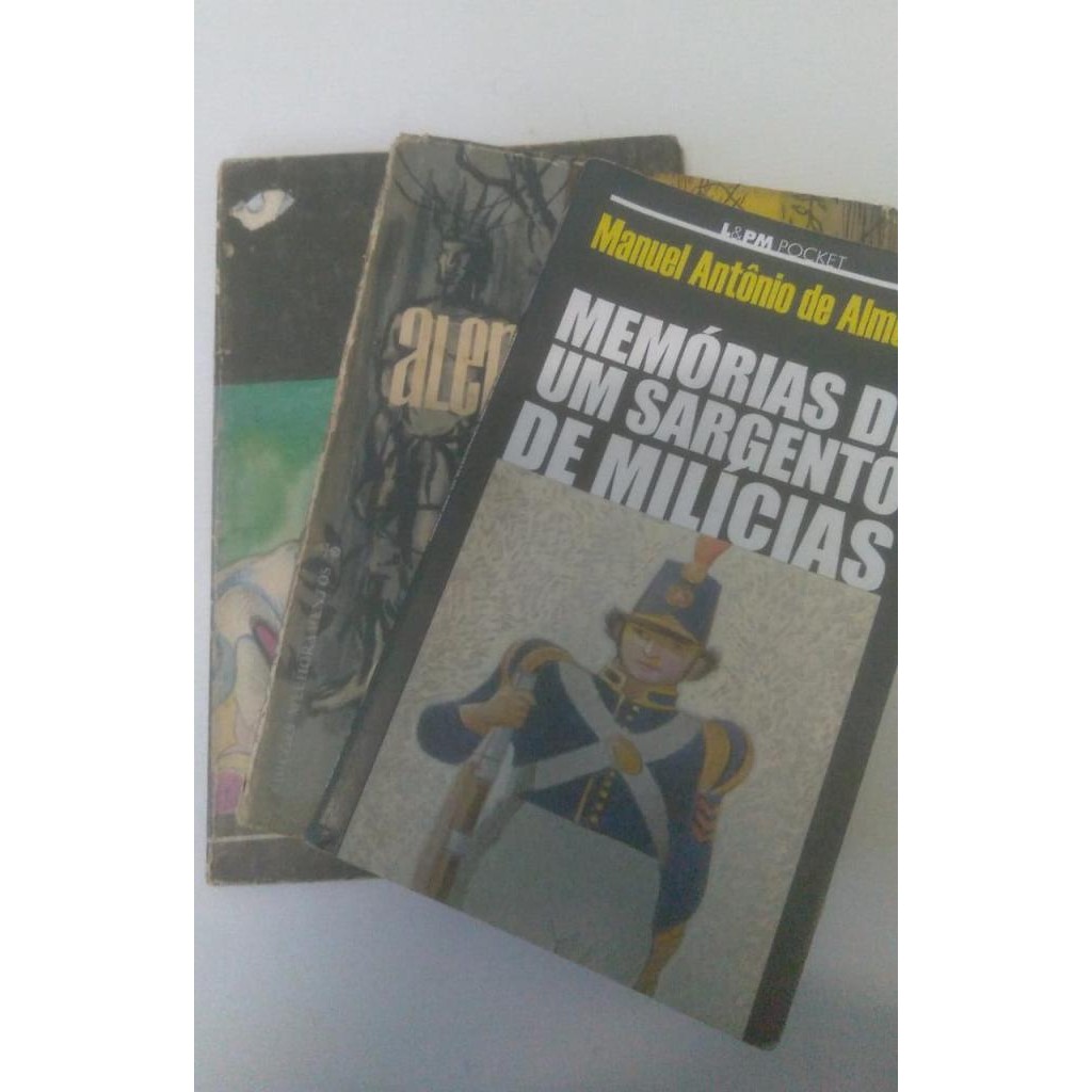 Kit 3 Livros Memórias de um sargento de milícias inocência e O guarani 14ª edição