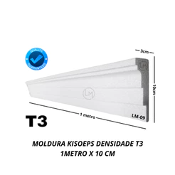 Moldura roda teto sanca classica poliestireno expandido EPS