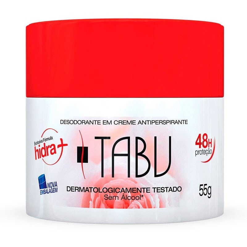 Desodorante Creme Tabu 55g - Beauty
