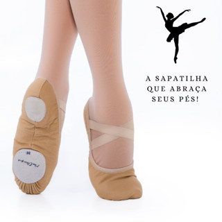 Sapatilha Ballet Meia Ponta Adulto e Infantil 24 ao  43, Sapatilha Ballet Meia Ponta em Oferta na Shopee