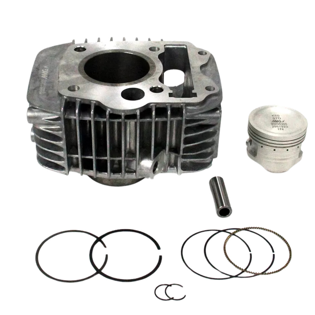 Kit Cilindro motor Pistão Anel Honda Biz 125+ 2009 2010 Original Magnetron — imagem 2 de 2
