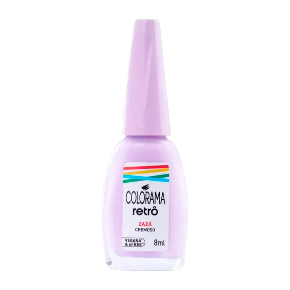 Esmalte Colorama Retrô Cremoso Cor Zazá 8ml - Beauty