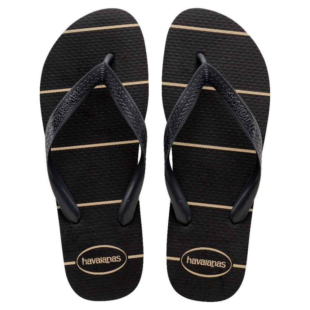 Sandália Havaianas Color Essential Preto Tamanho 43/44 - Men Shoes