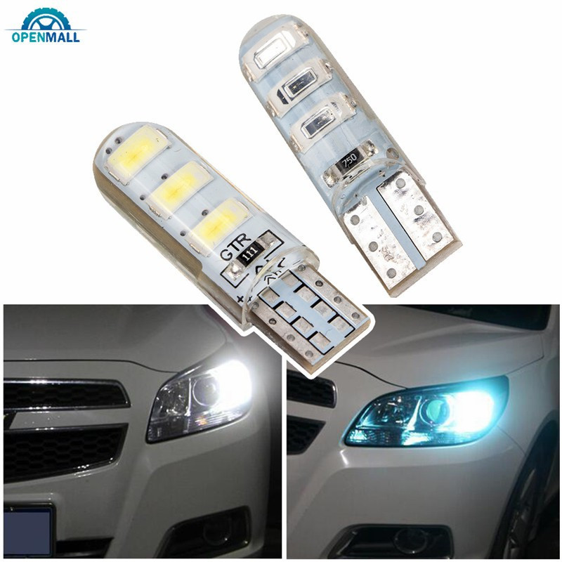 Lâmpada LED de Silicone T10 5630 para Luz de Cogumelo / Luz Diurna / Luz de Placa de Licença YOFQ