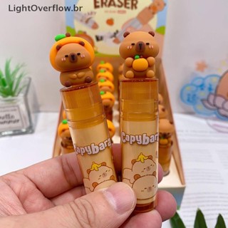 [LightOverflow] Borracha De Capivara Fofa De Desenho Animado Estudante Batom Criativa Material Escolar Papelaria Para Es em Oferta na Shopee