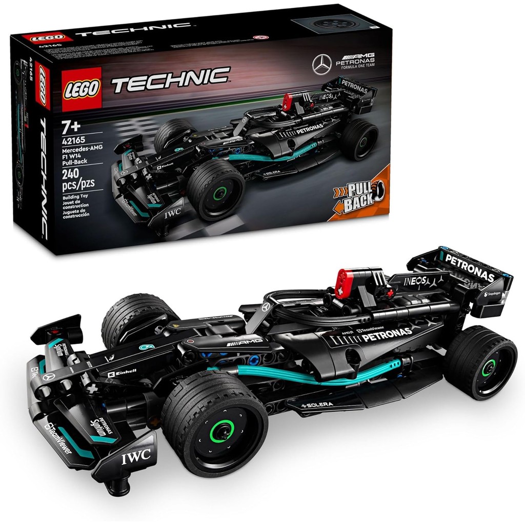 Blocos De Montar Technic Mercedes-Amg F1 W14 E Performance Pull-Back 240 Pecas Lego