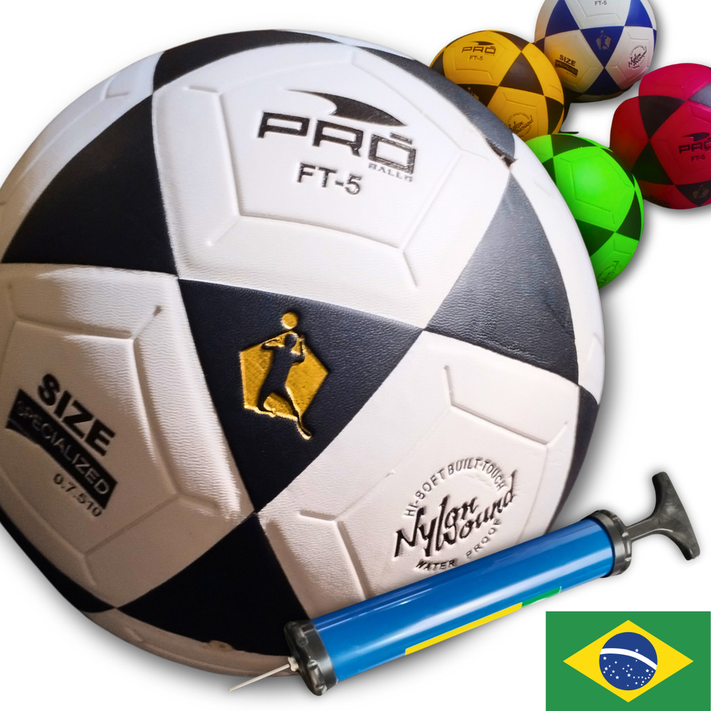 Bola De Futebol Pro Balls Futevôlei Sortida Areia Quadra N 5 C/Bomba em Oferta na Shopee
