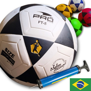 Bola De Futebol Pro Balls Futevôlei Sortida Areia Quadra N 5 C/Bomba em Oferta na Shopee