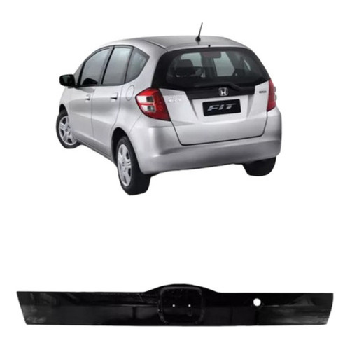 Friso Moldura Acabamento Porta Mala Honda Fit 2009 Até 2014