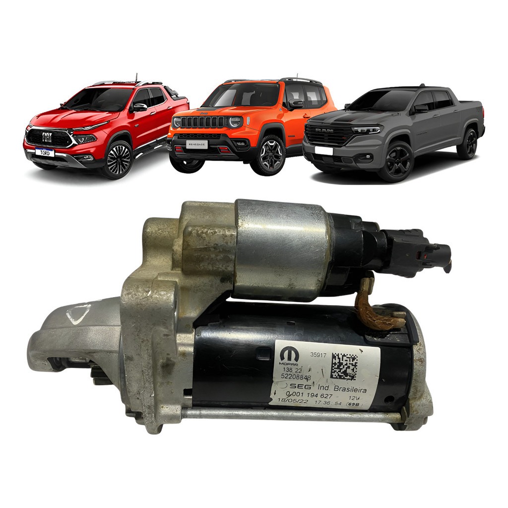 Motor De Arranque Jeep Renegade Toro E Rampage Motor 1.3
