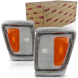 Pisca Hilux 4X4 93 94 95 96 97 98 99 2000 2001 Cristal Ambar Cromado em Oferta na Shopee