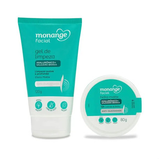 Kit Monange Facial Anti-oleosidade - 2 produtos em Oferta na Shopee