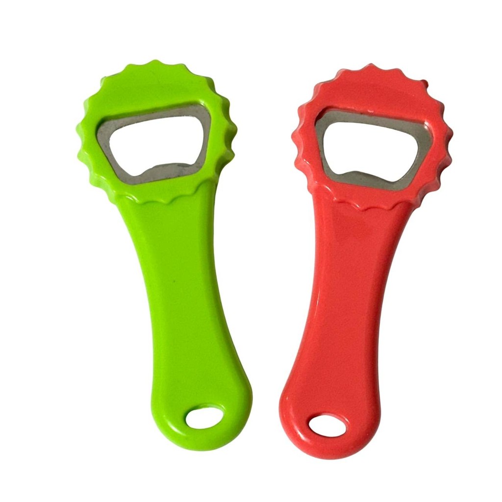 Abridor de Garrafa Aço Inox Reforçado Colorido para Bar Boteco e Residência