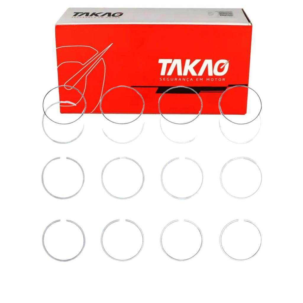 Anel Para Pistão STD (Jg) A80 2.0 8V 1994 A 1995 / A6 2.0 20V 2000 A 2005 / A4 2.0 20V 2000 A 2005