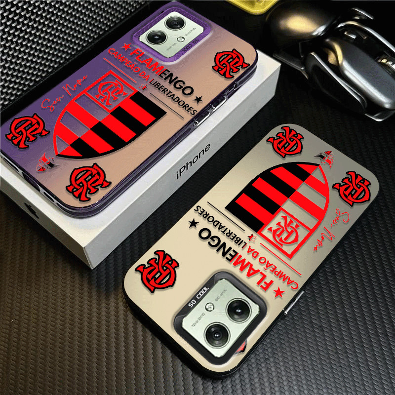 Capinha Capa Com personalizado Nome futebol Para Motorola Moto G84 G60 G54 G52 G