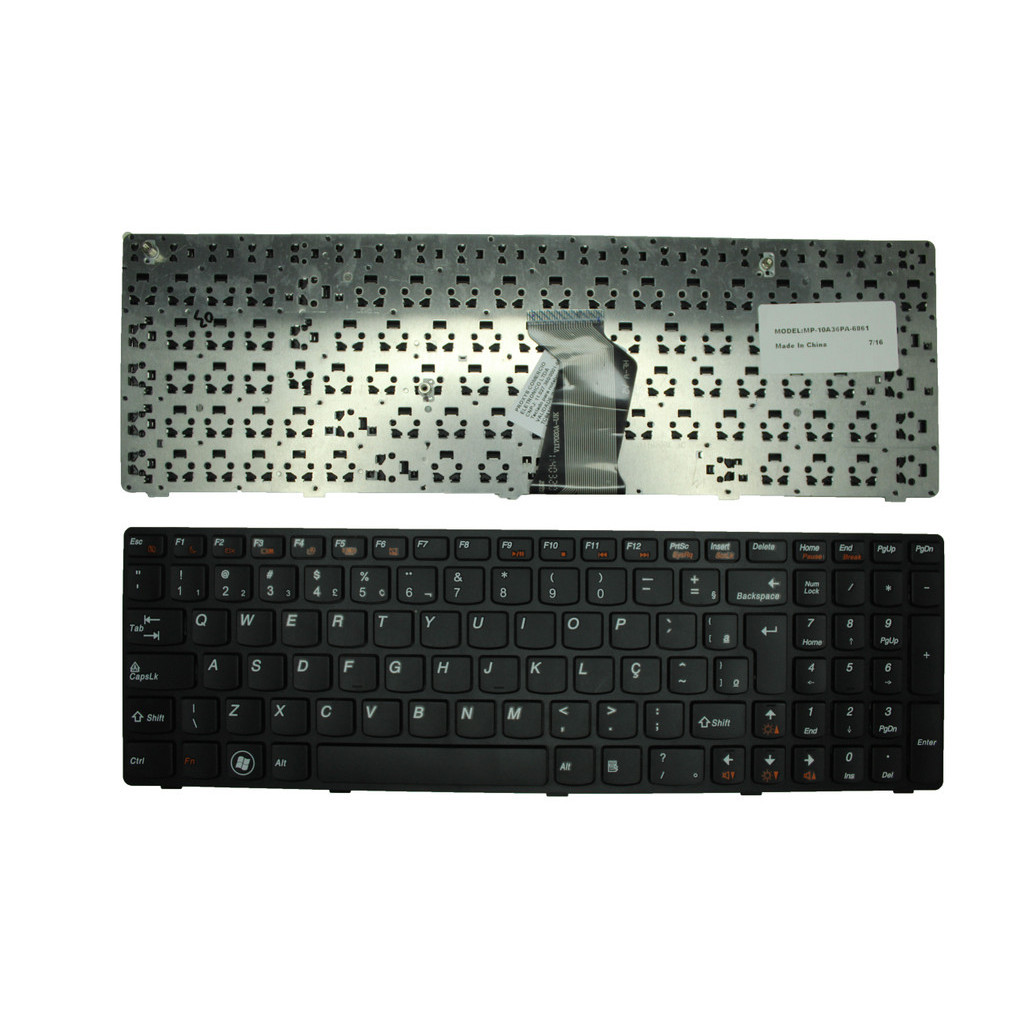 TECLADO LENOVO IDEAPAD B575 / Z575 / B570A/V570/G585/N585/B570G/YOGA 500/G500/G510/G505/G700/G710