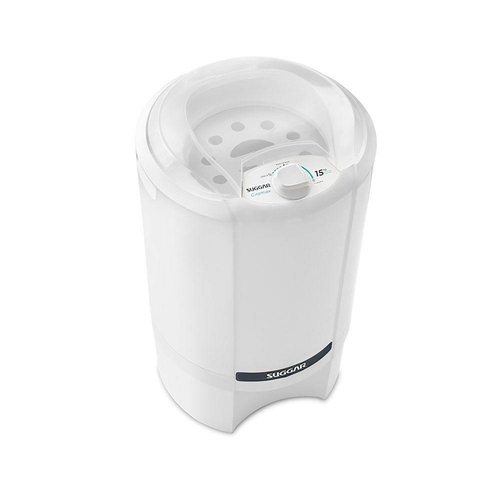Centrífuga De Roupas 15kg Suggar Ct1502br Branca 220v - Home Appliances
